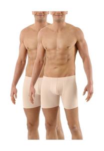 Ретро шорты двойная упаковка лазерная резка без подгиба облегающие Albertkreuz, бежевый