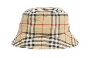 Панама мужская Burberry, бежевый / черно-белый