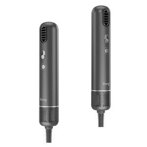 Фен 1500W термостат и быстрая сушка высокоскоростной negative ion S1 IFong, темно-серый