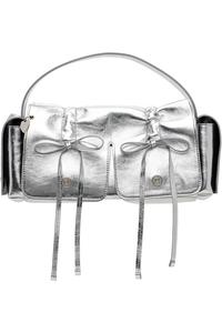 Сумка с множеством карманов Acne Studios, серебро