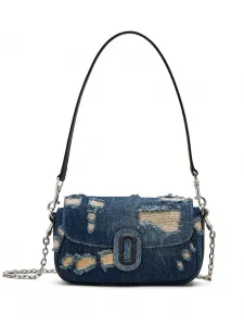 Сумка на плечо The Denim Clover Rip And Repair MARC JACOBS, синий