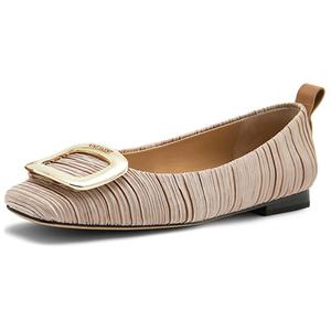 Повседневные туфли-лодочки 1,5 см женские NINE WEST, шампань