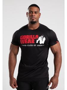 Функциональная рубашка Gorilla Wear Klassisches Trainings-T-Shirt - Schwarz