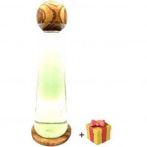 Подставка для бутылок из оливкового дерева Кнопка-шар для графинов Ø 8 см плюс 1 круглая подставка Защита стола, деревянный шар, устойчивый к царапинам, антибактериальный Olivenholz-Erleben, коричневый