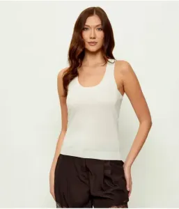 Топ slim fit Patrizia Pepe, экрю