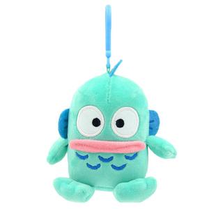 Санрио хангедон полурыбак сумка для покупок комбо кукла набор плюшевых подвесок высота 12см E-STRONG