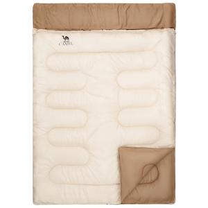 Спальный мешок для кемпинга Outdoor Camping из полиэстера CAMEL, cheese color