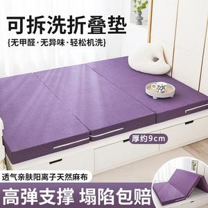 Antarctic Наматрасник съемный и моющийся 135х190 см, толщина 9 см, высокоплотная пена, цвет Dingxiang Purple