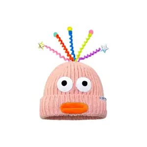 FREE RABBITⅡ Пряжа пуловерная шапка Unisex, Pink