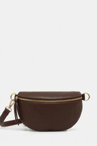 Поясная сумка кожаная Answear.Lab, коричневый