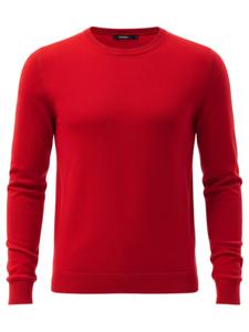 Ombre Свитер красного цвета