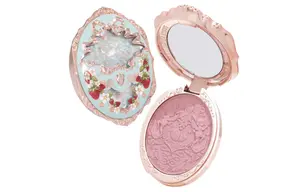 FlowerKnows Strawberry Rococo рельефный румянец для сияющего тона кожи 5г Flower Knows