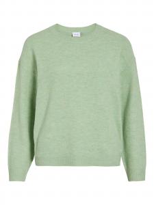 VILA Свитер 'VILiga' в светло-зеленом цвете