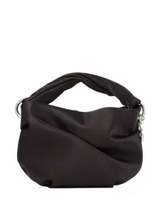 Атласная сумка-тоут Bonny JIMMY CHOO, черный