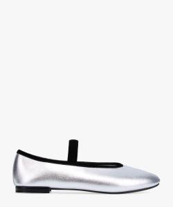 Туфли-мэри-джейн Lilouh - Резиновая подошва - Размер ЕС Repeat, цвет Silver