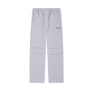 Женские повседневные брюки светло-кремового фиолетового цвета FILA