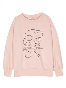 Толстовка с принтом Weekend House Kids., розовый