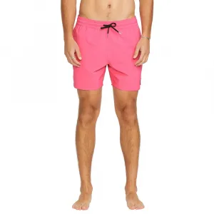 Шорты для плавания Volcom Lido Solid 16´´, розовый