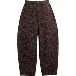 Женские повседневные брюки fw25 COACH, коричневый