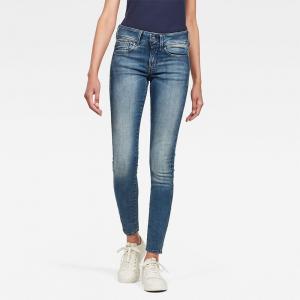 Джинсы G-Star Lynn Mid Waist Skinny, синий