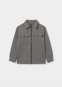 Mayoral Детская куртка с откидными карманами и воротником, цвет Rock Vigore