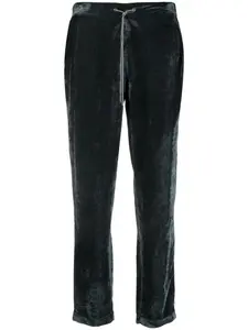 Бархатные брюки с кулиской Fabiana Filippi, зеленый