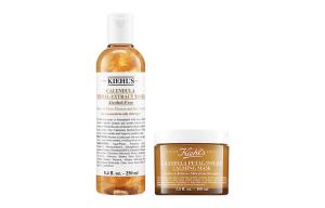 KEYANSHI Golden Pot Flower Water 250 мл + Golden Pot Flower Facial Mask 100 мл Kiehl's, Calendula Water 250ml + Calendula Mask 100ml