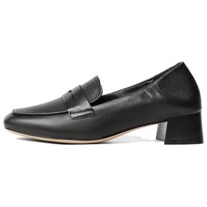 Senda Лоферы женские коричневые, черные — черные, цвет Black