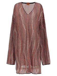 Свитер с жаккардовым узором «волны» VITELLI, мультиколор