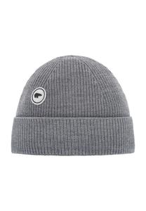 Вязаная шапка "ларен" мериносовая шерсть EisbäR, серый