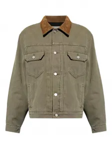 Куртка с нагрудными карманами Frame, зеленый