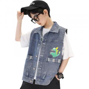 Детский жилет с лацканами Moderate EASTERN CAMEL, синий