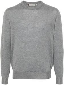 Canali джемпер из шерсти мериноса, серый