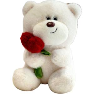 Плюшевый мишка Heart Bear ZITONG, белый