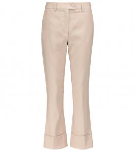 Прямые брюки Kiko из льняной смеси Altuzarra, Dune Grass