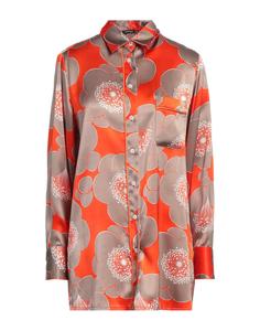 Рубашка Kiton, томатно-красный