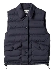 Жилет с карманами Miu Miu, синий