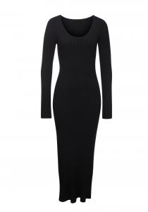 Вязаное платье FRENCH CONNECTION, черный