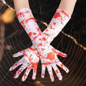Кровавые перчатки Fashnzfab, красный