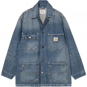 Джинсовая куртка с накладными карманами Carhartt WIP, синий