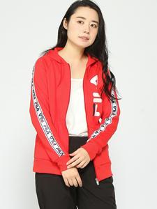 (W) Толстовка на молнии из трикотажа с флисовой подкладкой