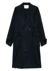 Setchu пальто с поясом, синий
