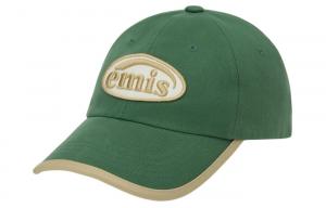 Emis Хлопковая бейсболка унисекс зеленая, Green