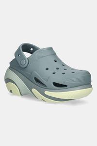 Шлепанцы Bubble Crush Clog Crocs, бирюзовый