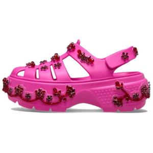 Crocs Сандалии Stomp Fisherman Clog Simone Rocha Electric Pink