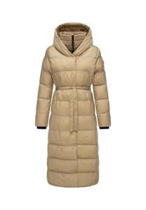 Niara Длинное стеганое пальто Ragwear, серо-коричневый