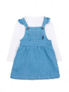 Платье с карманами Tommy Hilfiger Junior, синий