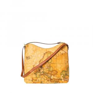 Сумка из бежевой кожи ALVIERO MARTINI 1a CLASSE