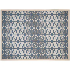 Геометрический коврик для сейфа во дворе Safavieh, мультиколор, 199x290 см
