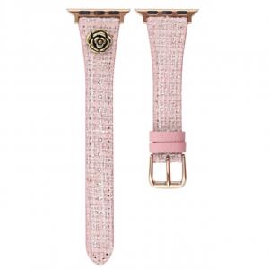 CHENSONG Часы Strap Apple Compatibility Woolen Strap Material 49mm, Pink